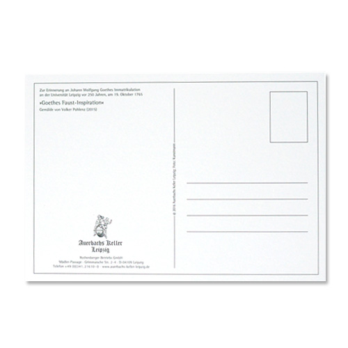 Postkarte: Goethes Faust-Inspiration – Bild 2