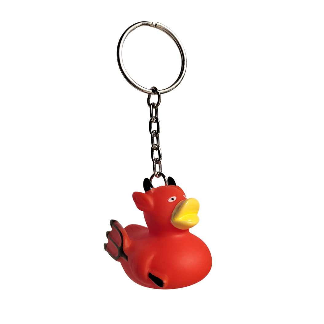 Schlüsselanhänger – Teuflische Mini-Ente